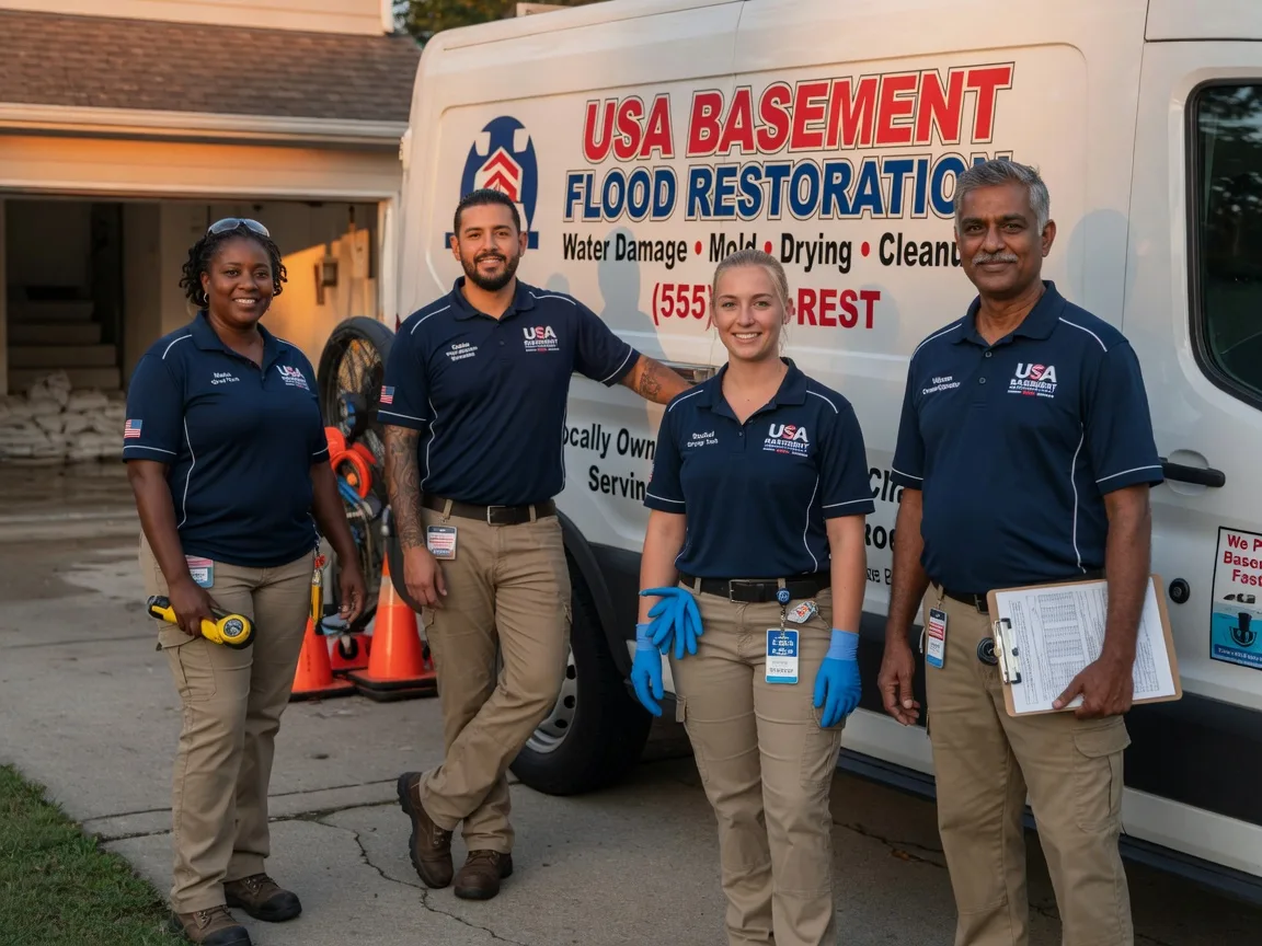 Basement Flood Cleanup company in Warren, OR